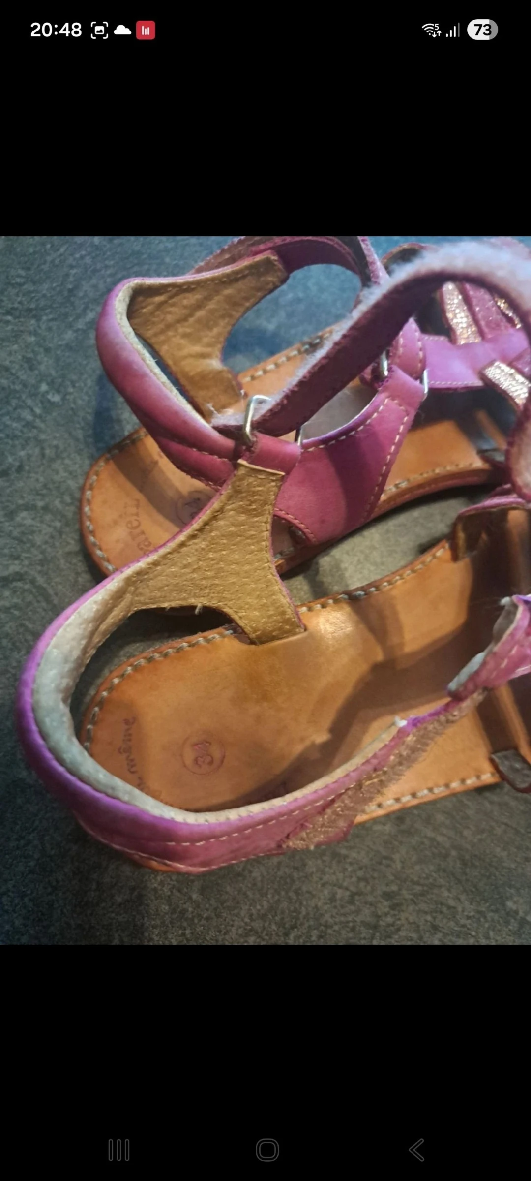 Sandaletas DPAM talla 34 – photo 2